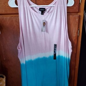 *SOLD* NEW TORRID Tie Dye Ombre Tank Top Size 4X